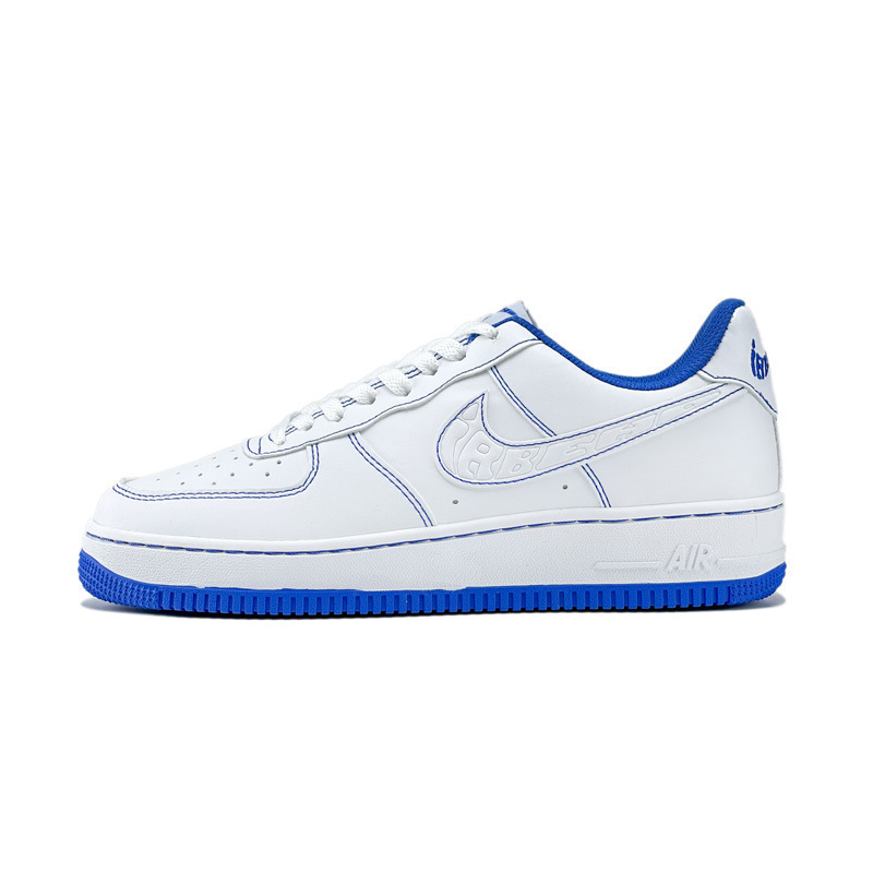 春の新作白靴エアフォースワン紳士靴af1m白赤ロートップスニーカーダンクローブヘッドaj1婦人靴|undefined