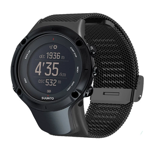 Подходит для Songtuo Tuo Ye AMBIT3/3RUN/3Sport Металлические крышки Миланская сеть ремень Song Tuo Миланский стальной ремень