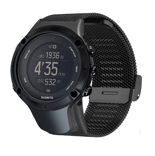 Подходит для Songtuo Tuo Ye AMBIT3/3RUN/3Sport Металлические крышки Миланская сеть ремень Song Tuo Миланский стальной ремень