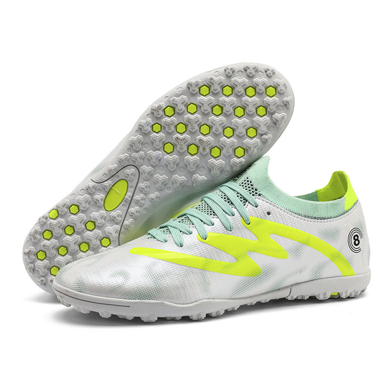 Soccer Shoes Men Kids Studded Training Boots For Artificial Turf_voghion.com