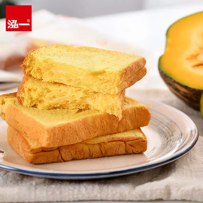 泓一夹心吐司面包整箱营养早餐全麦粗粮食品南瓜紫米炼乳跨境工厂