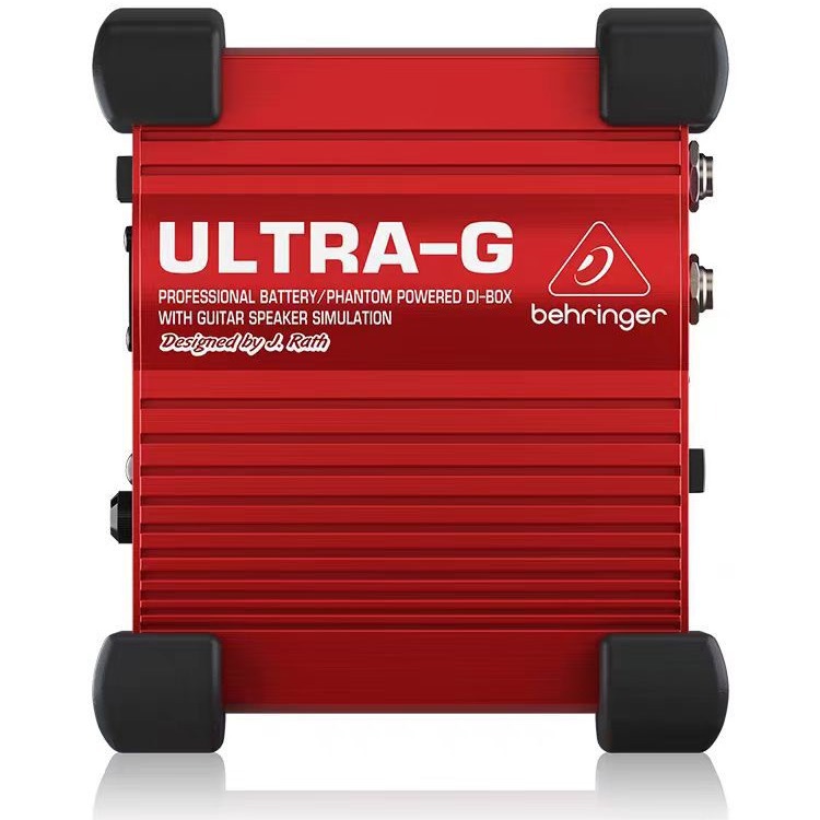 BEHRINGER百灵达GI100 多用途乐器DI盒亚克力电吉他贝斯BOX效果器