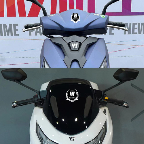 Suitable for Haojue Motorcycle UHR150 Decals, AFR125 Scooter, TR300 Bike Windshield Reflective Stickers