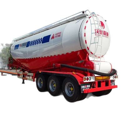 ash semi-trailers, and powder materials, Sement daşıyan yük maşınları