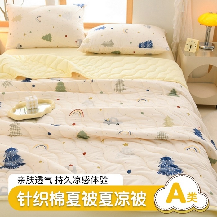 夏用アイスクリーム柄エアコン掛け布団、柔らかく快適なエアコン掛け布団、洗濯機で洗える、子供用ダブル夏掛け布団|undefined