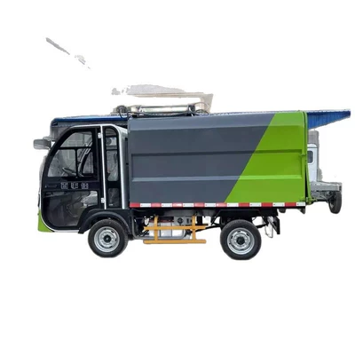 electric self-unloading garbage truck, Elektrik zibil maşınları