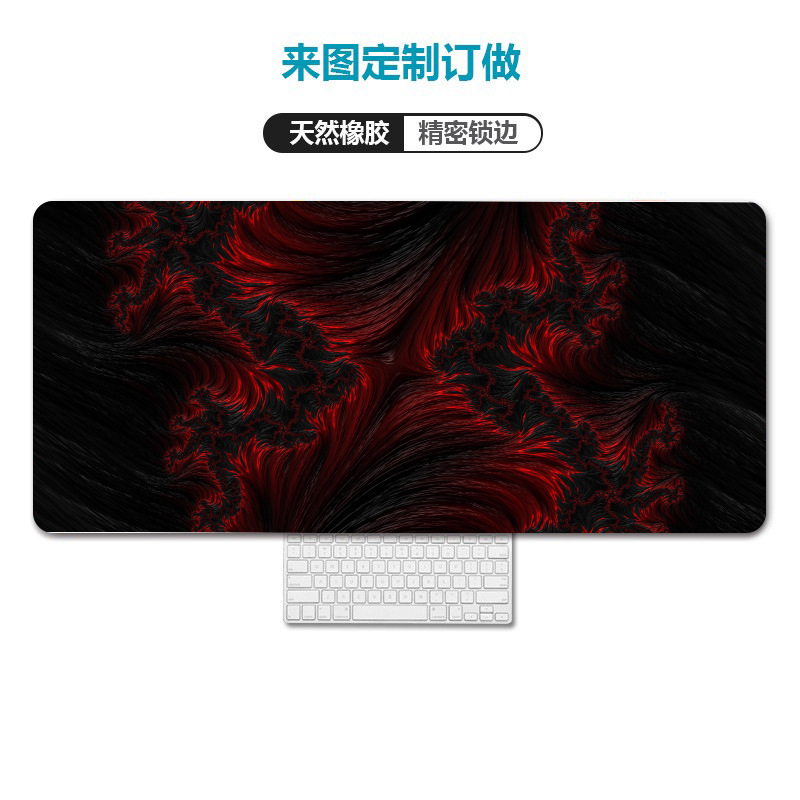 Amazon transfronteriza mapa de calor Rage bestia equipo alfombrilla de ratón de gran tamaño engrosada bloqueo escritorio de la computadora pad alfombrilla de ratón