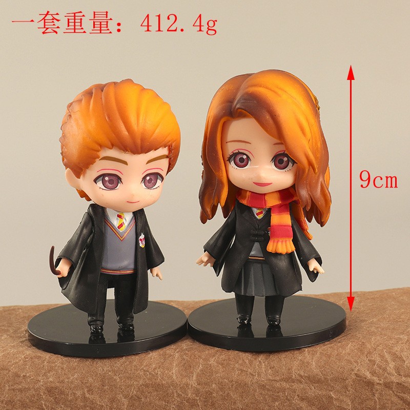 6 Modelo de mano de Harry Potter modelo de mano de color