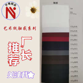 厂家直销艺术纸触感系列 花纹纸柔感纸 柔肤绒面特种纸 纸张细腻