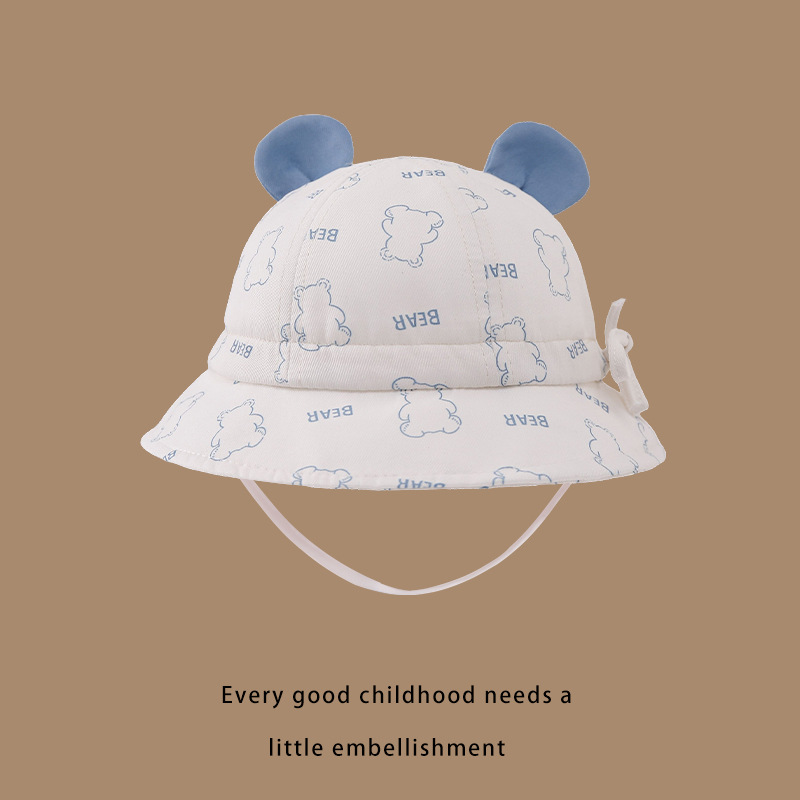 Primavera y verano nuevo sombrero para bebés estilo coreano estilo extranjero sombrero para niños y niñas bonito sombrero de sol para bebés super lindos