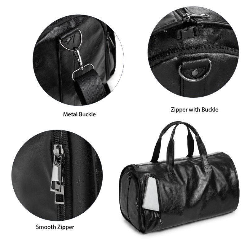 Inventario nuevo bolsa de viaje convertible bolsa de hombro de mano bolsa de ropa de hombre bolsa de traje bolsa de fitness bolsa de noche multifuncional
