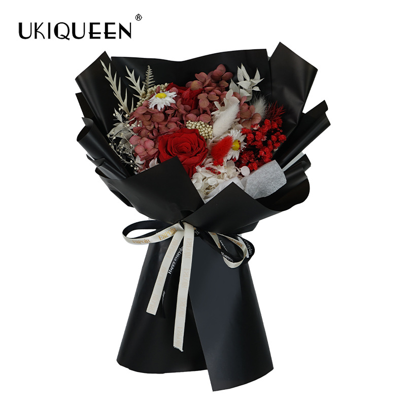 Naxi reina eterna flor ramo estrellado ola bola burbuja bola regalo al por mayor regalo del Día de San Valentín