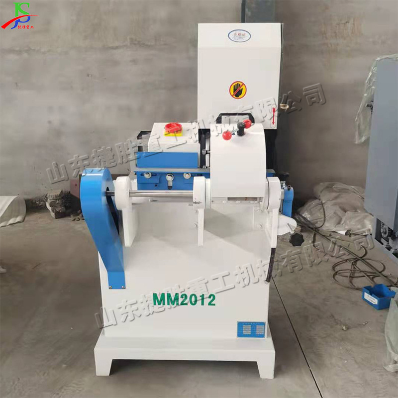 Máquina de eliminación de rebabas de superficie de varilla de trapeador pequeño equipo de pulido de varilla redonda máquina de pulido de superficie metálica de madera