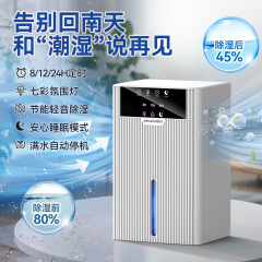 跨境新款除湿机家用小型卧室回南天防潮抽湿神器大容量桌面除湿器