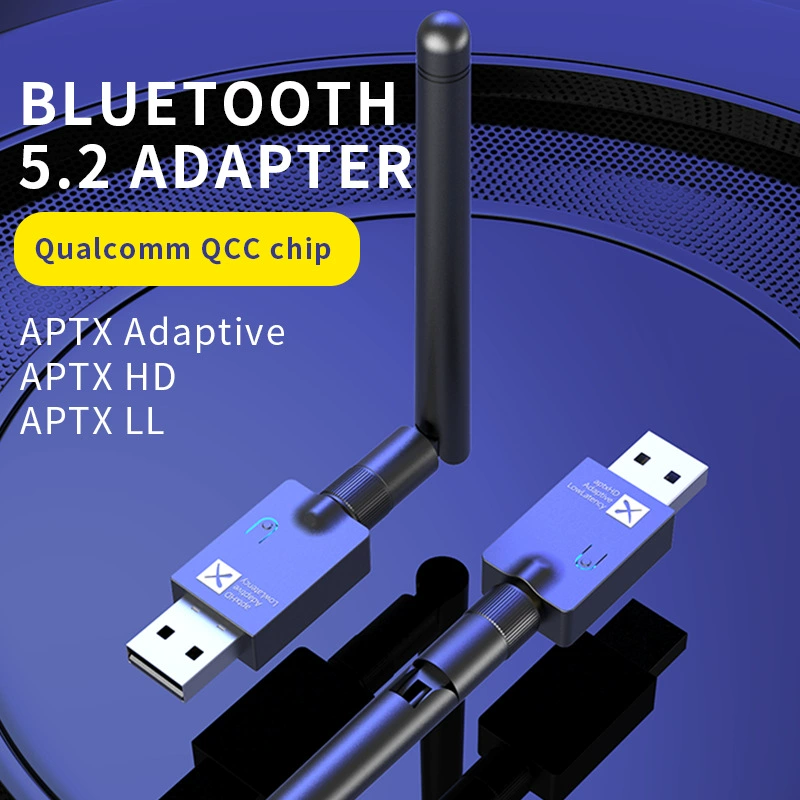 Передатчик Bluetooth 5,2 Компьютер без драйвера USB Сетевой телевизор Переключатель подключения Bluetooth-гарнитура динамик
