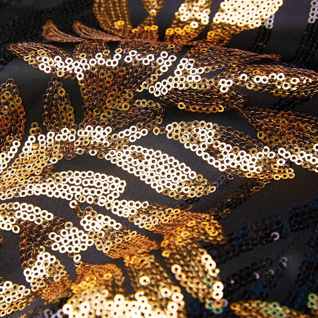 QFV507045555501<2 QFV507045555501<2 Men's High-Quality Gold Sequin Embellished Blazer Casual Suit Jacket Host Singer Performance Outfit_voghion.com