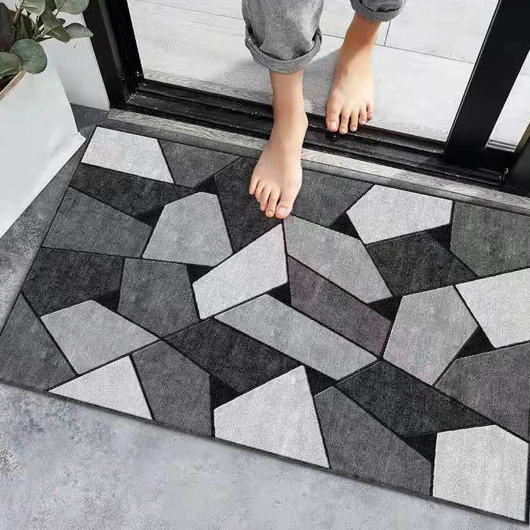 Kristall-samt Badvorleger Rutschfeste Bodenmatte Für Eingang_voghion.com