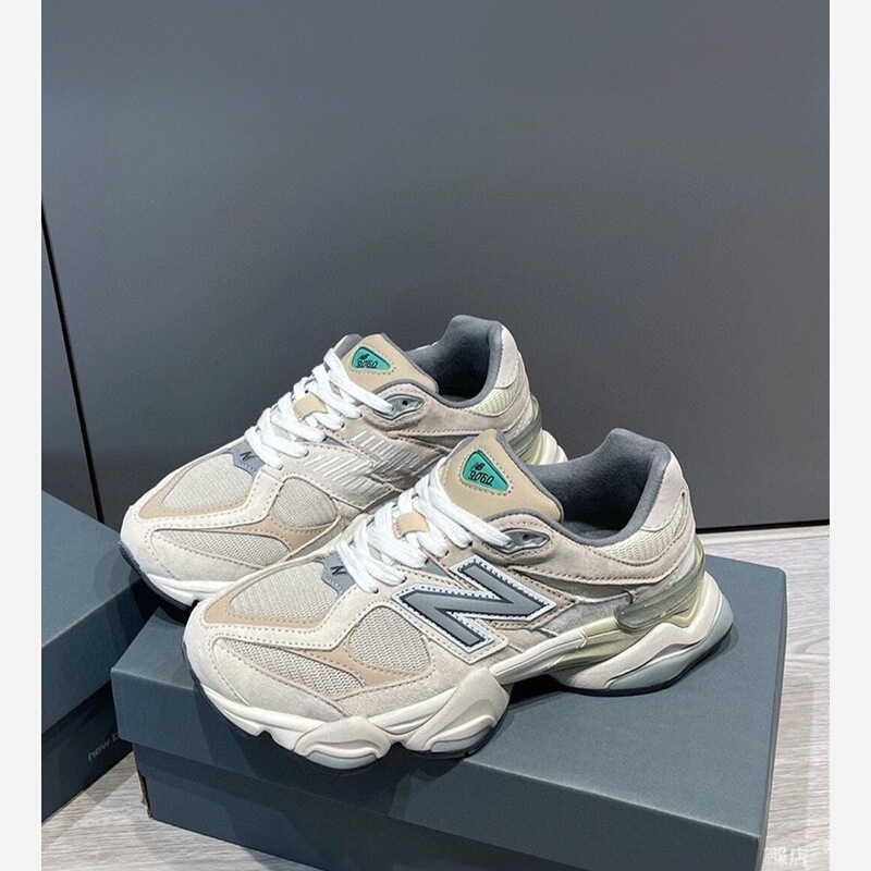 2025 New Cross-Border High-End Nb9060 Millennium Retro Height-Increasing Running Sports Dad Shoes for Men and Women