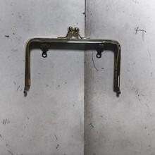 120*70双对角吊耳青浅金手抓零银钱首饰口红包用口金铁夹