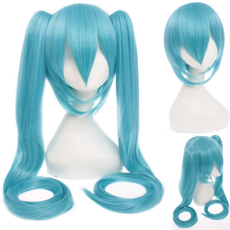 Peluca de anime cosplay pelo Hatsune Miku pelo flor de ciruelo Qianben Sakura clip de boca de tigre de anime punto de fábrica