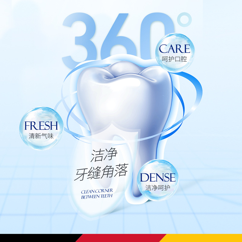Dental Starta fresco, pasta de dientes suave y limpia, aliento fresco para eliminar manchas de dientes, pasta de dientes de prensa, productos genuinos. image 4