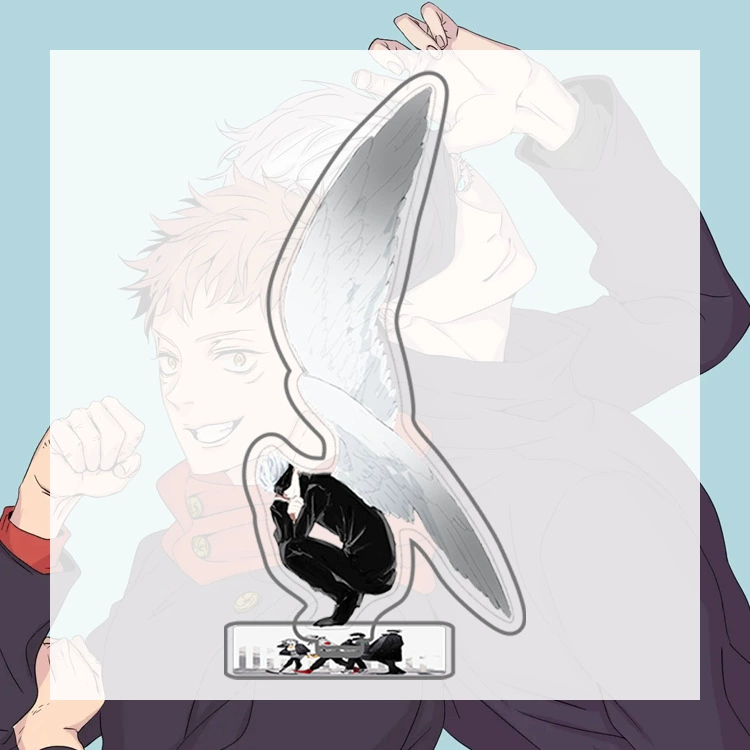 Acrylic Jujutsu Kaisen, double-sided keychain