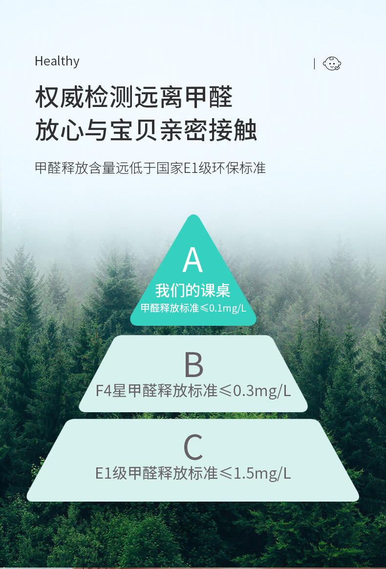 学习桌儿童书桌家用学生写作业课桌椅套装写字书桌书架组合一体桌详情6