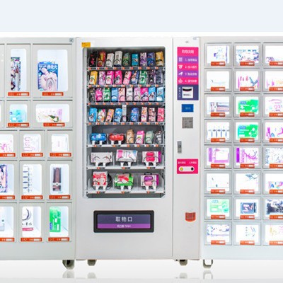 Suministros para adultos máquina expendedora pareja suministros máquina expendedora juguetes sexuales no tripulados máquina expendedora uno para dos