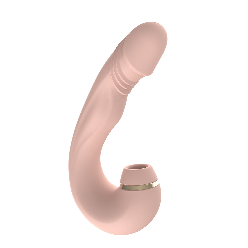 新しい女性の吸引たたきバイブレーター 10 周波数女性の L 字型吸引オナホールアダルト製品女性のおもちゃ