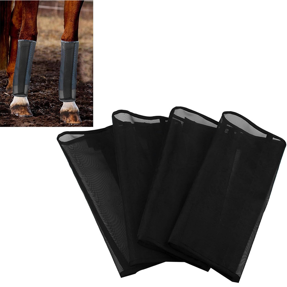 New Cross-border Amazon Horse Leg Protection Cover Horse Leg Mosquito Barrier Equestrian Supplies Wholesale Horse Leg Protection Cover