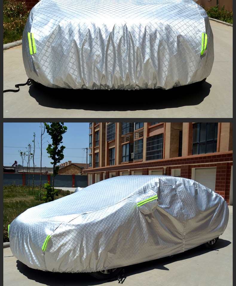Applicable to 2019 Volkswagen Tuyue Car Cover Sunscreen Rainproof Heat Insulation Thick Sunshade Cover Universal Outside Car Cover