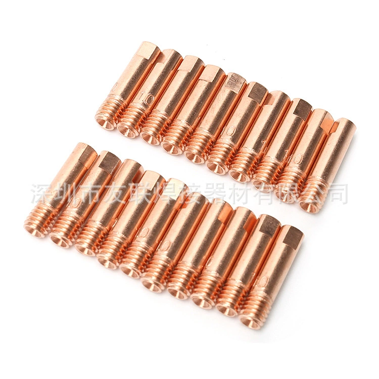 20 шт. проводящая насадка, аксессуары для проводящих насадок, медная проводящая насадка, сварочное сопло, трансграничная поставка
