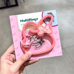 少女kt美乐蒂硅胶手机挂绳挂饰手环钥匙扣手腕通用卡通用防丢挂件
