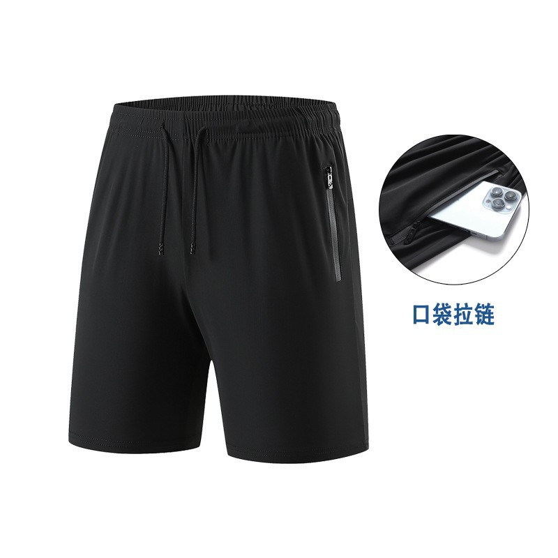 Pantalones de seda de hielo para hombres de verano delgados pantalones casuales de hombre respirantes, pantalones sueltos de secado rápido, pantalones deportivos de aire acondicionado