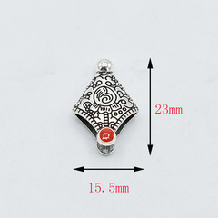 合金飾品材料流蘇帽 花帽金色魚嘴帽 流蘇掛件 掛頭diy  飾品配件