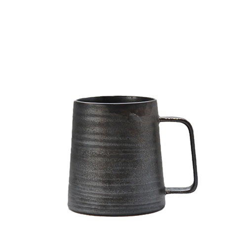 Las montañas y los ríos. Taza de oro de color metálico taza de agua doméstica taza de regalo de alta calidad taza de cerámica de alta calidad