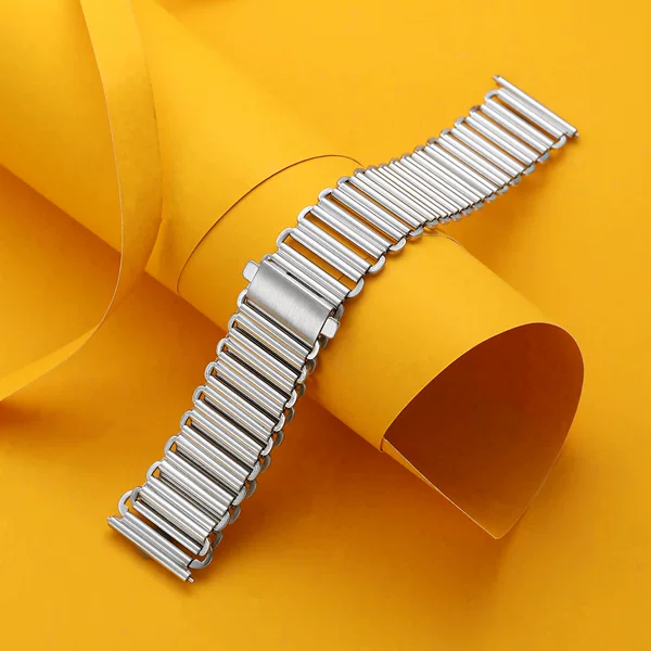 Stainless Steel Chain Watch Strap Suitable for Huawei Xiaomi Samsung Quick Release Extension Belt Jewelry Waist Chain Strap