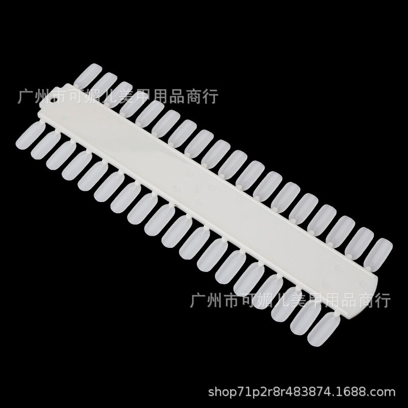 Manicure full set supplies 36 color practice plate transparent natural nail color card Nail Polish glue display color plate Manicure full set supplies 36 color practice plate transparent natural nail color card Nail Polish glue display color plate