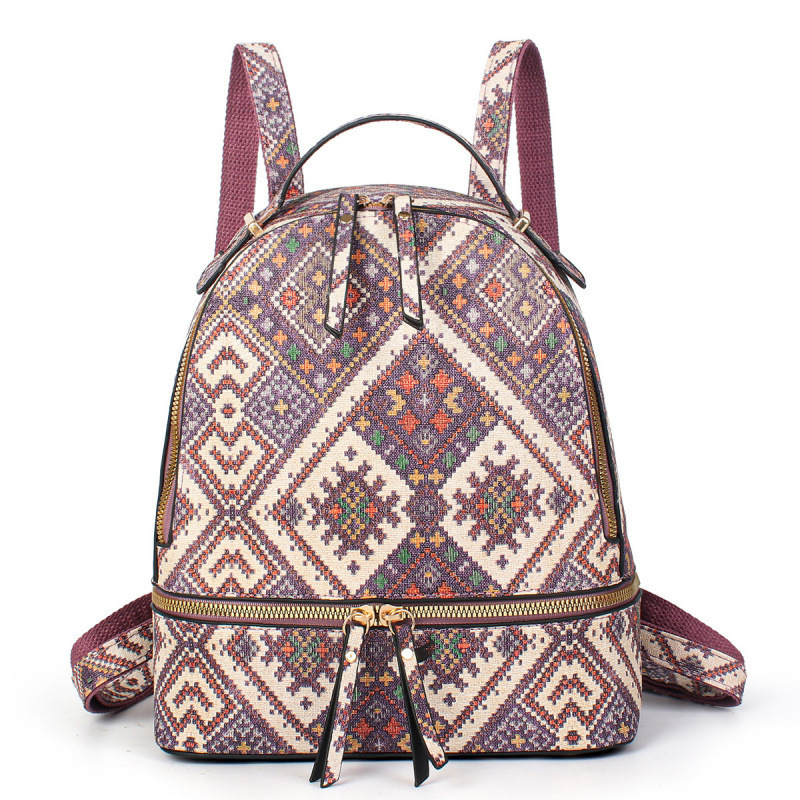 Mochila de estilo nacional 2025, nueva mochila universitaria, estilo extranjero, mochila de moda, bolsa de comercio exterior transfronteriza