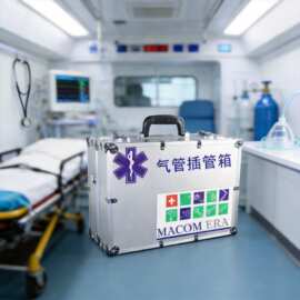 爆款 铝合金防撞急救箱 拉杆手提综合应急箱气管插管多功能医疗箱