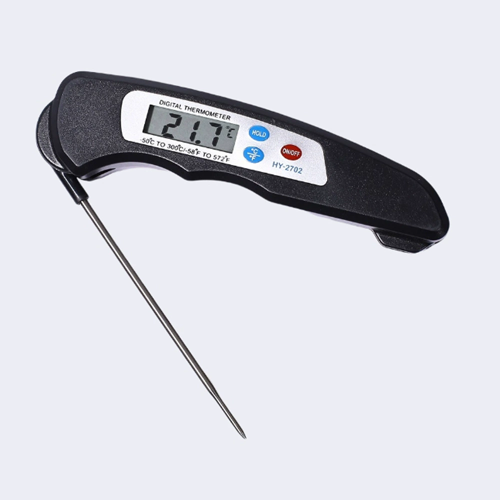 Трансграничный термометр пыленепроницаемый складной пищевой термометр Кухонное масло жаркое молоко барбекю пищевая вода термометр