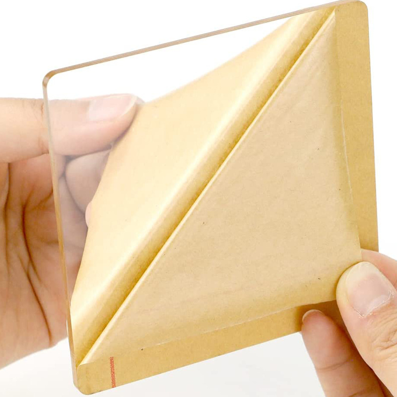 Transfronterizo de acrílico transparente de barro tablero de presión palo rodante arcilla plana frotamiento tira marioneta herramienta de producción hecha a mano