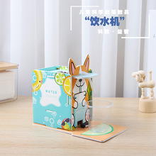 儿童科技制作小发明自制实验饮水机科学小制作手工diy玩具材料学