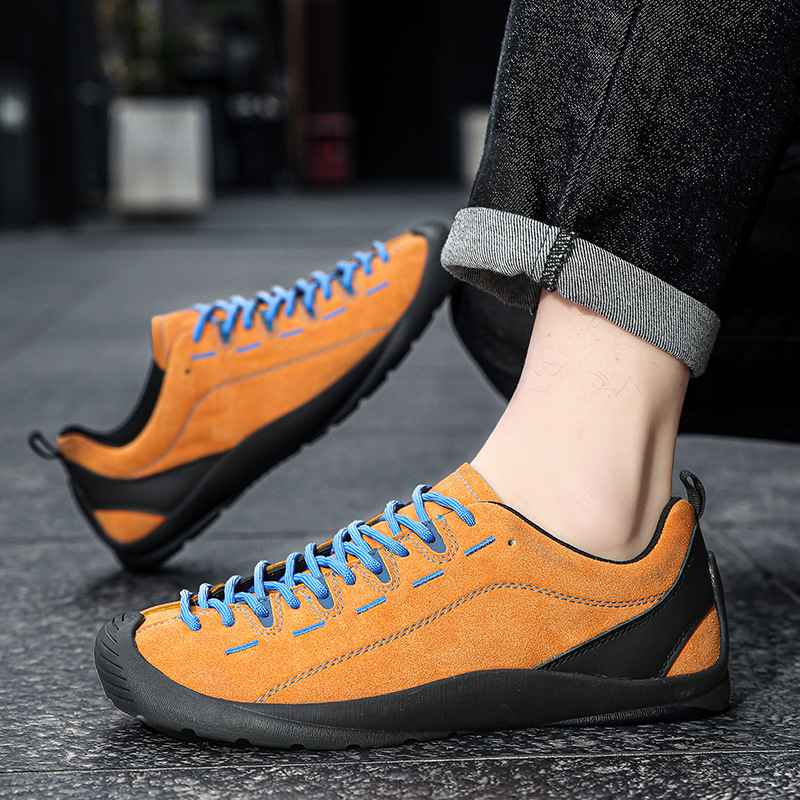 Large-Sized Breathable Casual Shoes For Men, British Soft-Soled Trendy Outdoor Shoes, Versatile Pigskin Lazy Shoes For M_vogvips.com