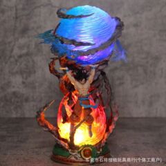 ドラゴンボールGK元気弾悟空ハンターシリーズQGスーパー元気弾カロット発光置物フィギュア