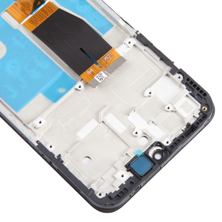 Para T-Mobile REVVL 6X Pro 5G LCD Touch Assembly con marco (color: negro)