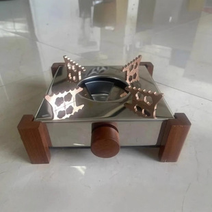 Shabili wood square alcohol furnace dry boiler small hot pot heating furnace