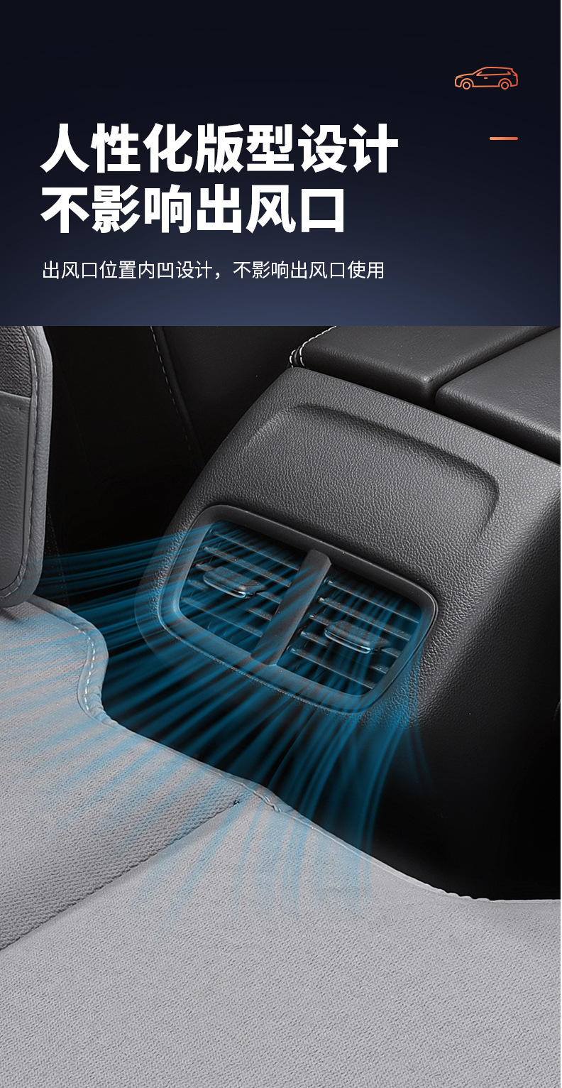 Customized car rear seat sleeping pad, foldable mattress, rear seat cushion, universal for SUVs, suitable for travel and business trips, car bed
