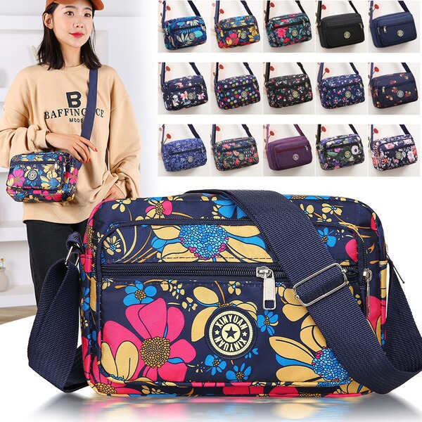 Capacious one-shoulder bag