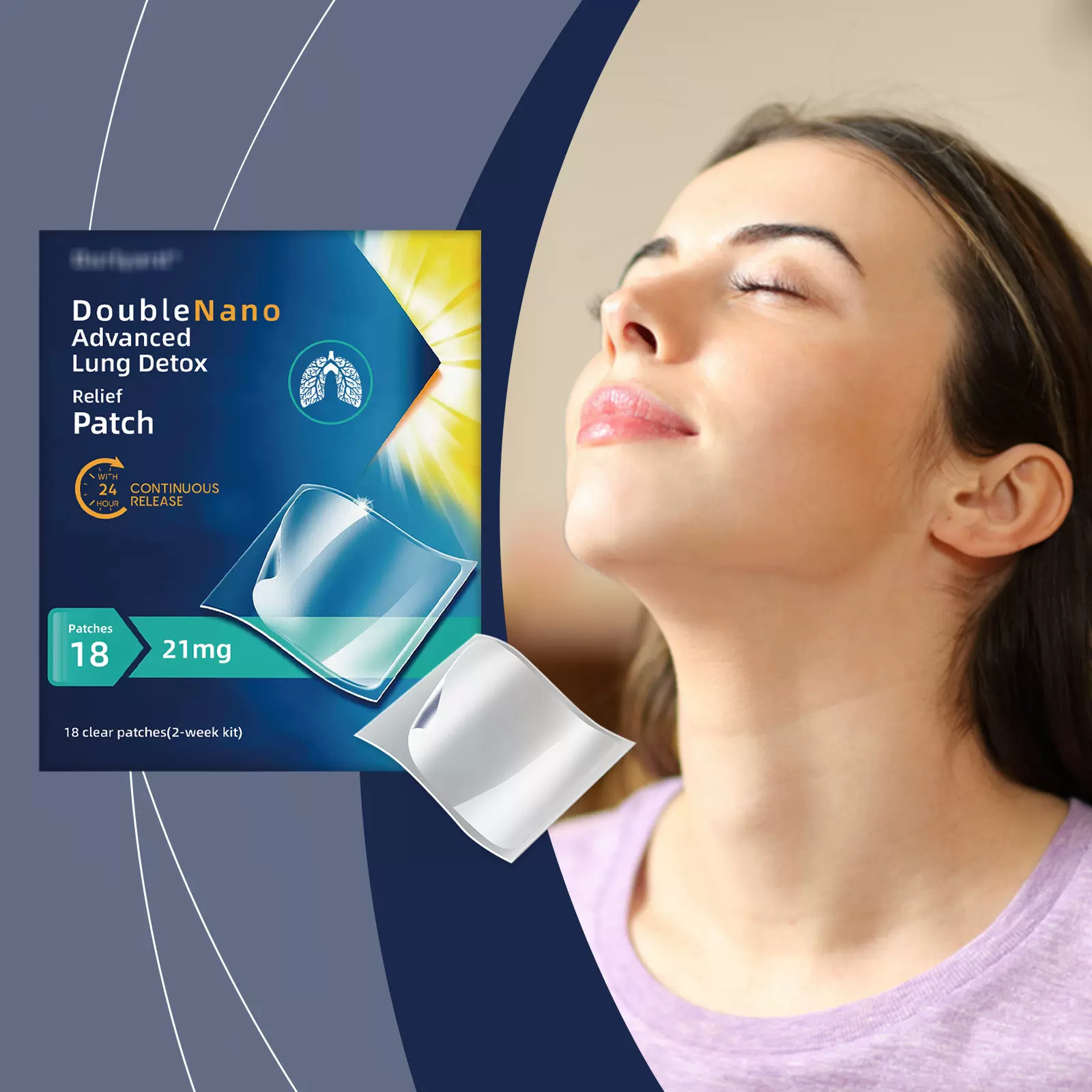 身体护理贴片 温和成分呵护滋养身体肌肤日常舒缓不适护理外用贴